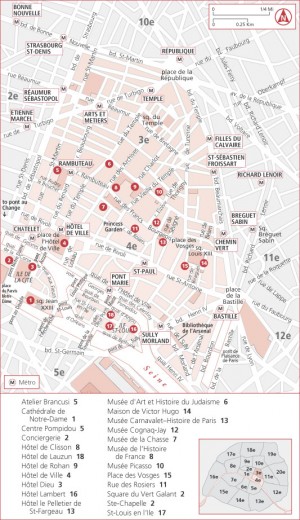 巴黎分区Arrondissement及主要区地图- 海外游