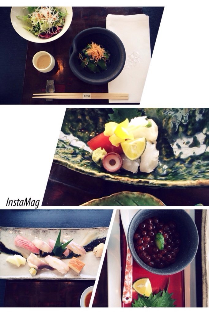 厨师推荐中的寿司套餐，其中虾和贝类寿司味道绝赞，4900円。算是完美的句点～